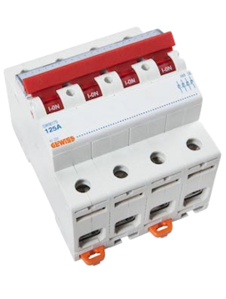 Gewiss GW96179 Hoofdschakelaar | 4 Polig | 125A