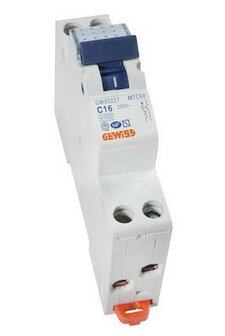 Gewiss Installatieautomaat C16 | 1P+N | GW90227
