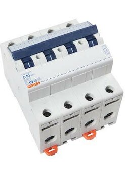 Gewiss Installatieautomaat C40 | 4 polig | GW92091