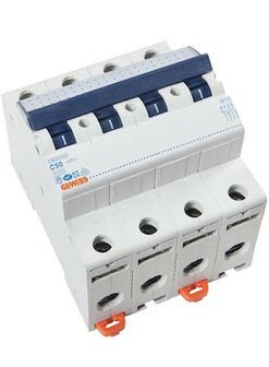 Gewiss Installatieautomaat C50 | 4 polig | GW92092