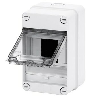 GW40001 Waterdichte verdeelkast 4 modules Gewiss