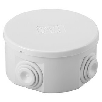 Opbouw ronde aansluitdoos &middot; GW44002 &middot; met wartels
