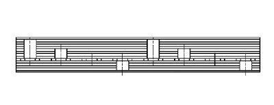 Kamrail 3 Fase - 8 module - vork