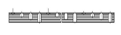 Kamrail 3 Fase - 24 module 