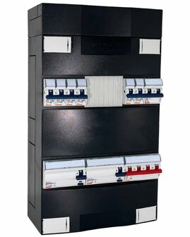 Gewiss GroepenKast 3 Fase 6 Groepen + Kookgroep