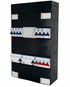 Gewiss GroepenKast 3 Fase 6 Groepen + Kookgroep
