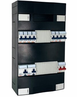 Gewiss Groepenkast met Kookgroep - 1 Fase 6 Groepen