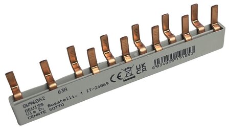 Gewiss GW96062 Kamrail - 1x ALS &amp; 5x 1P+N 