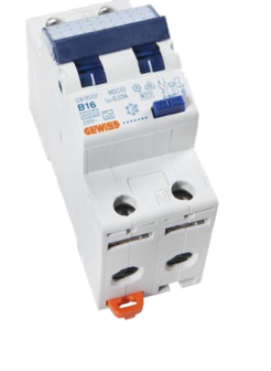 Gewiss GW94319 AardlekAutomaat C25 300ma - Alamat