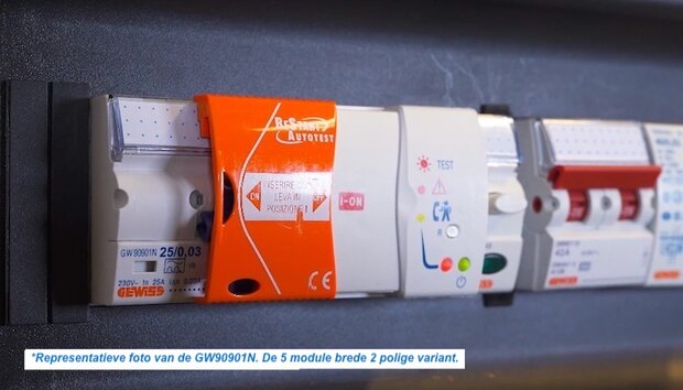 Gewiss GW90922 Restart Autotest Aardlekschakelaar 40A