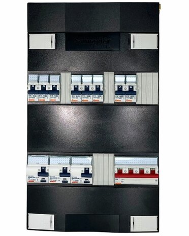 Gewiss Groepenkast 3 Fase 8 Groepen · 3 ALS