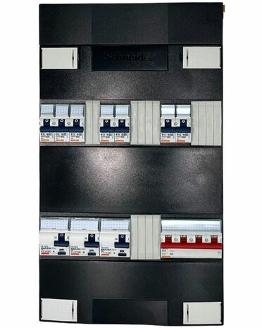 Groepenkast 3 fase met 7 groepen