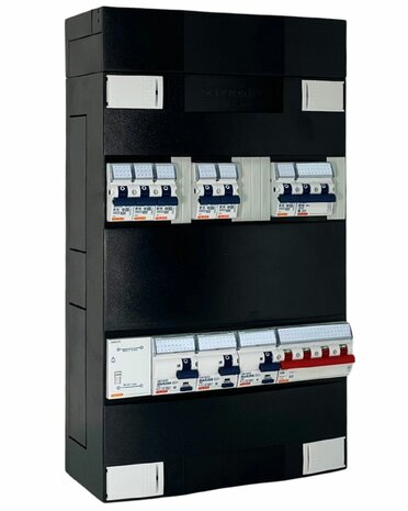 Groepenkast/3-Fase-3ALS-6-Groepen-Beltrafo-kookgroep