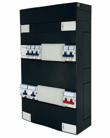 Gewiss Groepenkast 1 Fase met 5 Groepen en Beltransformator