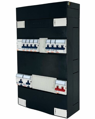 Gewiss GroepenKast 1 Fase 6 Groepen + Beltrafo + Kookgroep