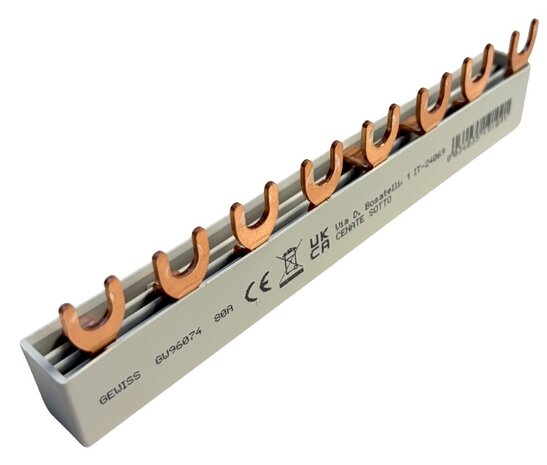 Gewiss GW96074 Kamrail 3 Fase - 8 module - vork