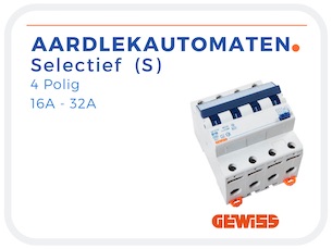 Selectieve aardlekautomaat