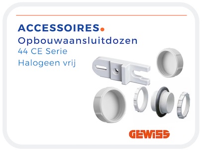 Aansluitdoos accessoires