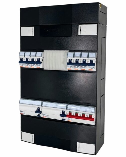 Gewiss Groepenkast 3 Fase met 8 Groepen (4P ALS) - GWSelektro.nl