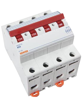 Gewiss GW96135 Hoofdschakelaar | 4 Polig | 40A