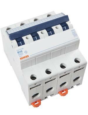 Gewiss Installatieautomaat B10 | 4 polig | GW92286