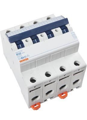 Gewiss Installatieautomaat B32 | 4 polig | GW92290