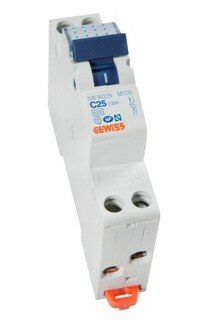 Gewiss Installatieautomaat C25 | 2 Polig | GW90229
