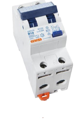 Gewiss Aardlekautomaat B10 - 30mA| 2-polig | GW95106