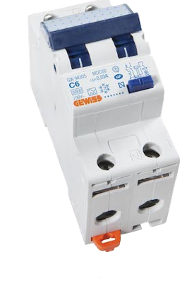 Gewiss Aardlekautomaat C6 | 2-polig | GW94305