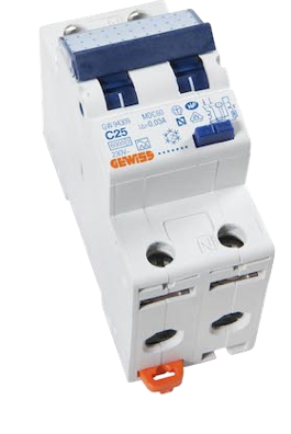 Gewiss Aardlekautomaat C25 - 30mA | 2-polig | GW94309
