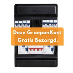 Gewiss Groepenkast 3 Fase 8 Groepen