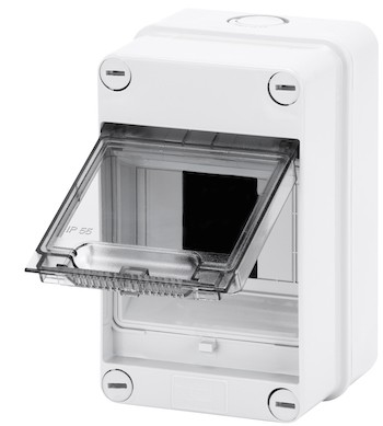 Lege Gewiss Verdeelkast 40CD IP55 · 4 Modules · GW40001