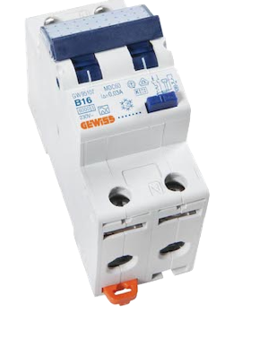 Gewiss Aardlekautomaat B16 - 300 mA | 2-polig | GW95117