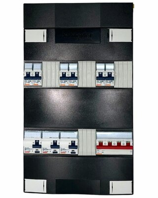 GroepenKast 3 Fase · 3 ALS · 6 Groepen