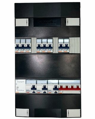 GroepenKast 3 Fase · 3 ALS · 8 Groepen + Beltrafo