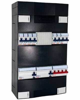 Gewiss GroepenKast 3 Fase 6 Groepen + Kookgroep