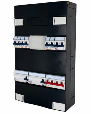 Gewiss GroepenKast 3 Fase 6 Groepen + Kookgroep