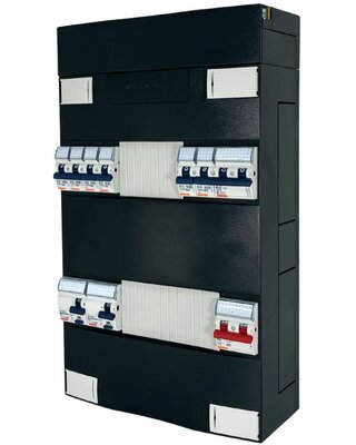 Gewiss GroepenKast 1 Fase 6 Groepen + Kookgroep