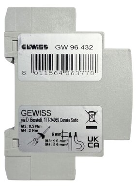 Gewiss 30VA Beltransformator / beltrafo - GW96432