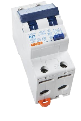 Gewiss Aardlekautomaat B13 - 30mA | 2-polig | GW95111