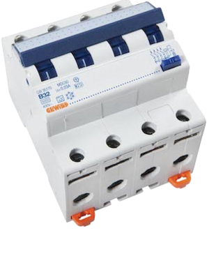 Gewiss Aardlekautomaat B13 - 30mA | 4-polig | GW95171